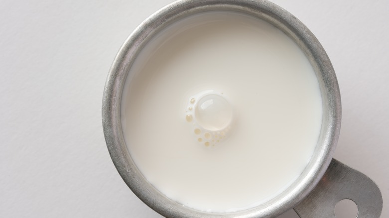 Cup of half and half