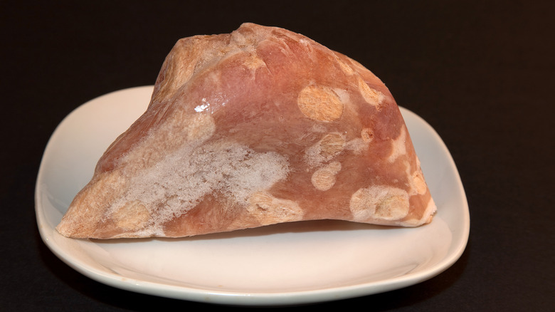 Freezer burn turkey