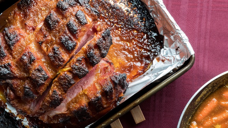 Roasted picnic shoulder