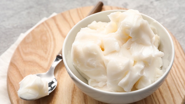 Bowl of lard