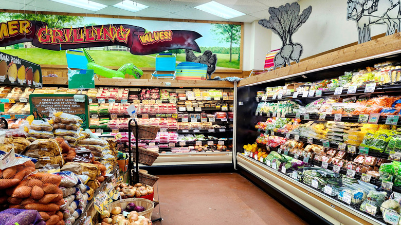 Interior of Trader Joe's store