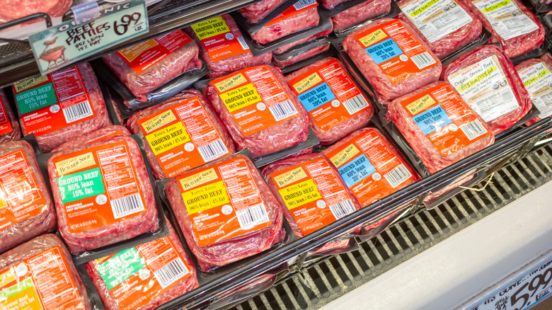Ground beef sold at Trader Joe's