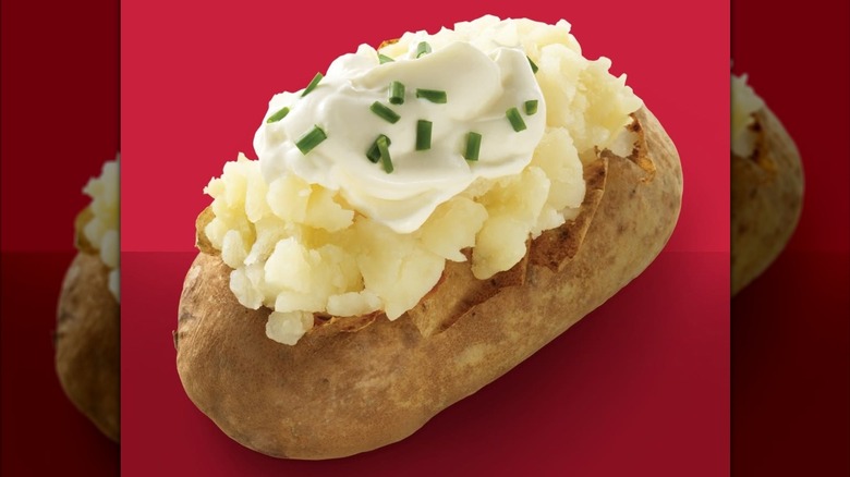 Wendy's baked potato.