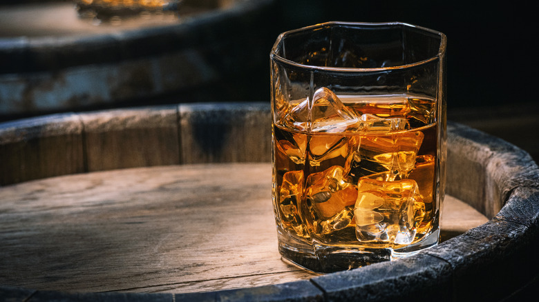 whiskey on the rocks