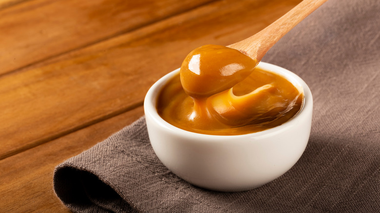 bowl of dulce de leche