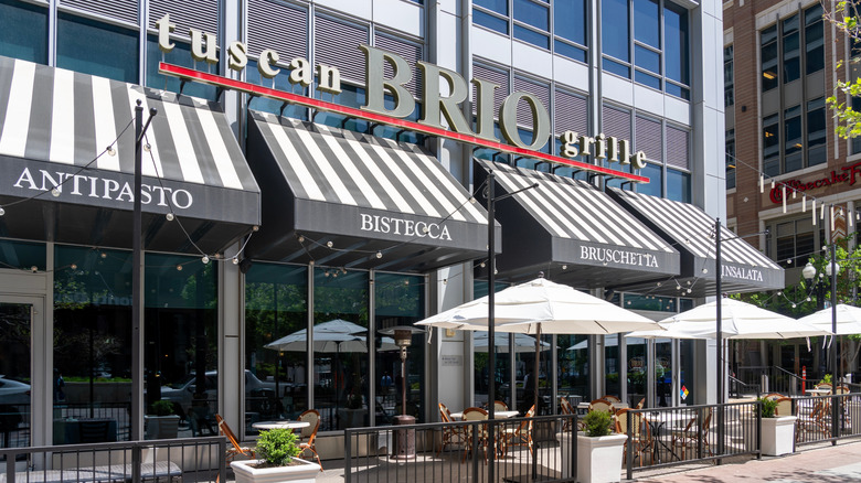 Exterior of a Brio Tuscan/Italian Grille