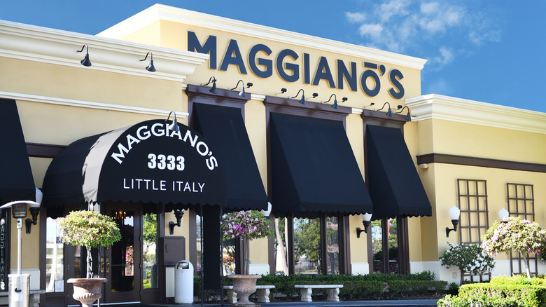Exterior of Maggiano's Little Italy restaurant