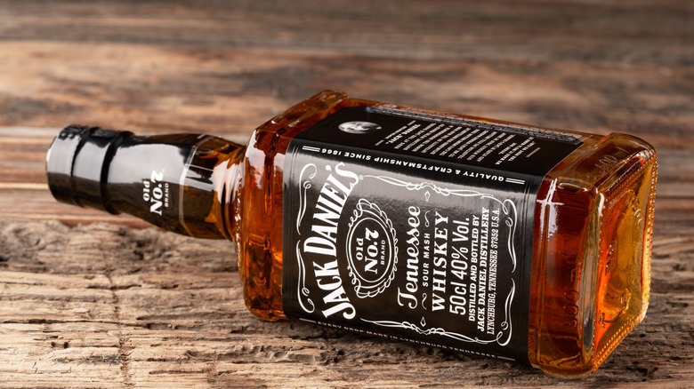 Photographed bottle of Jack Daniel's Old No. 7.