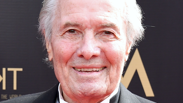 Jacques Pépin smiling on Daytime Emmy awards red carpet