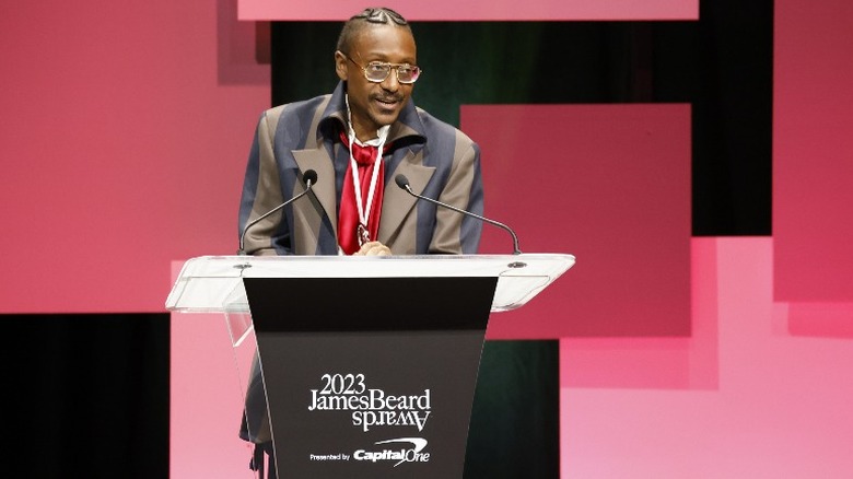 Gregory Gourdet at James Beard Awards
