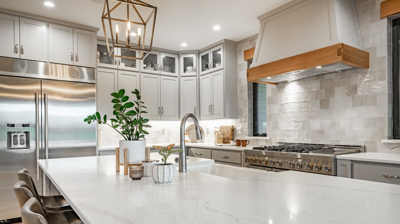 Bright and airy modern kitchen
