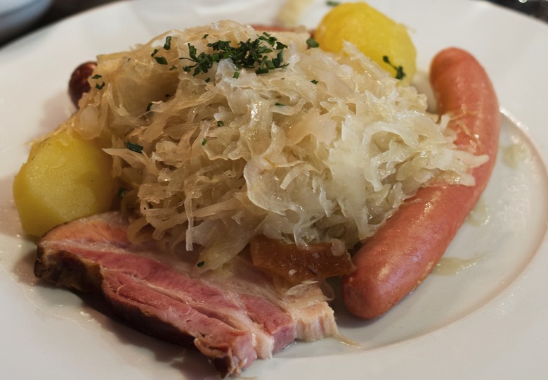 Choucroute Garnie — A Celebration of Porcine Meats