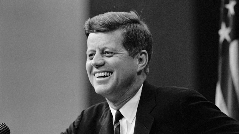 An image of John F Kennedy.