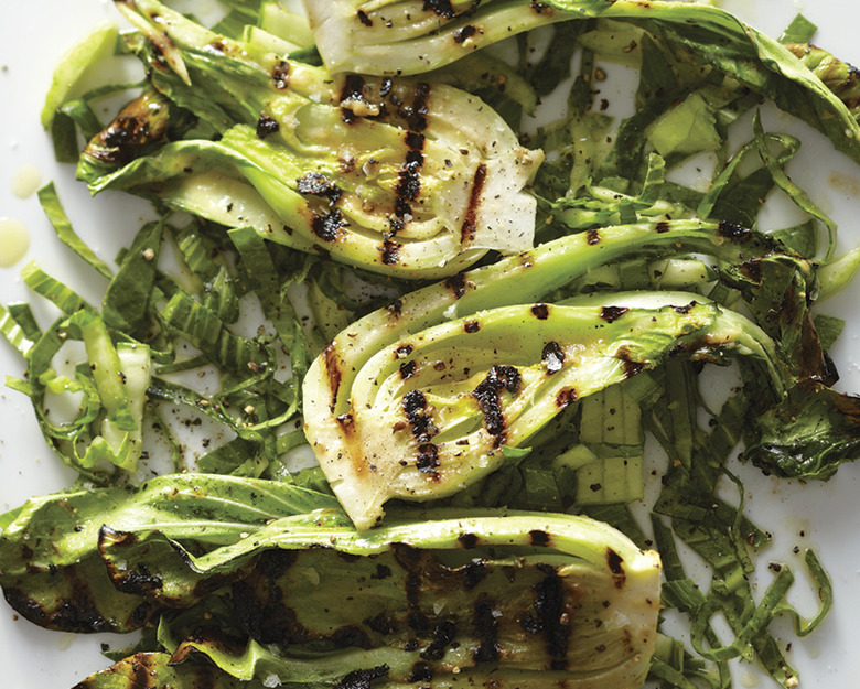Grilled Baby Bok Choy With Miso Butter Recipe
