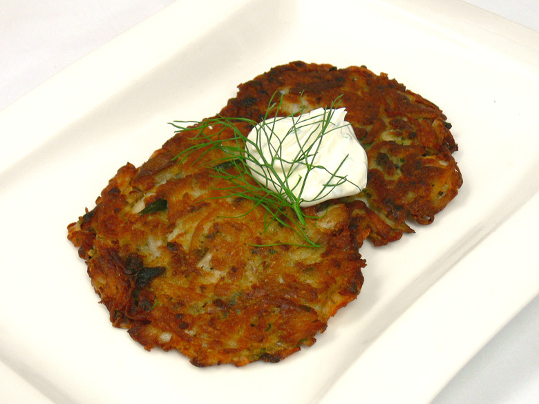 Jumbo Lump Crab Latkes Recipe