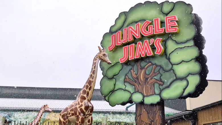 Entrance of Jungle Jim's market