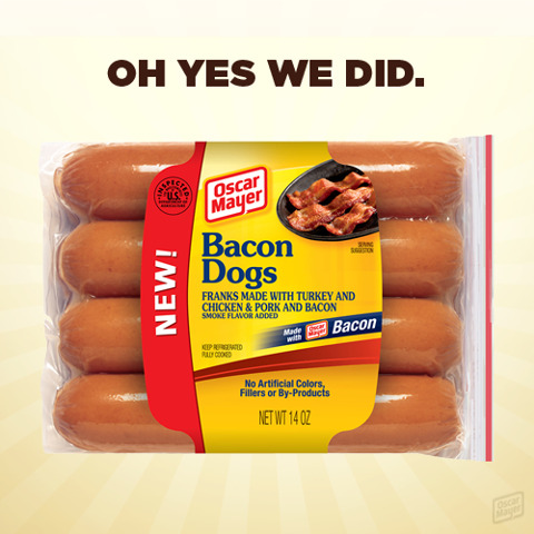 Just In Time For Cookout Season: Oscar Meyer Bacon Dogs