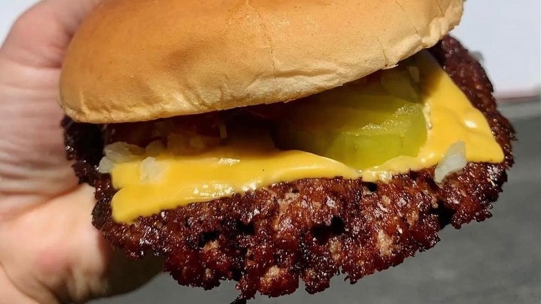 Burgers Never Say Die cheeseburger
