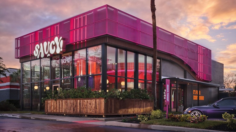 A KFC Saucy restaurant in Orlando