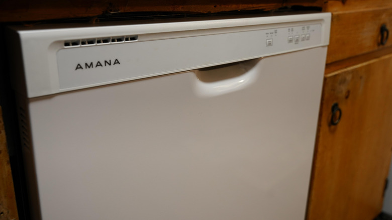 An Amana dishwasher