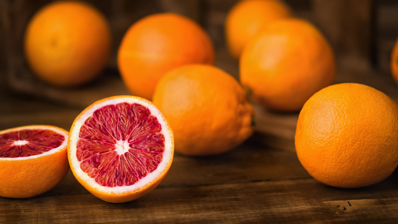 a blood orange