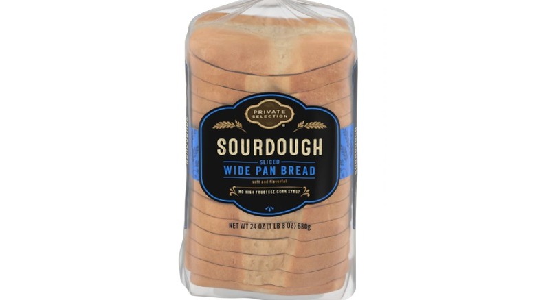 Kroger's Sourdough Wide Pan Bread.