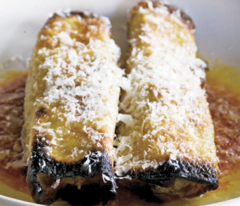 Lamb And Ricotta Crespelle With Tomato And Pecorino Recipe