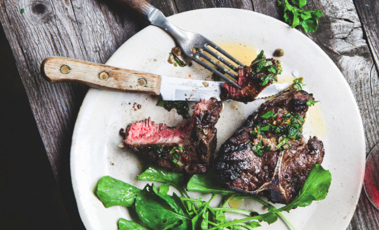 Lamb T-Bones With Salsa Verde Recipe