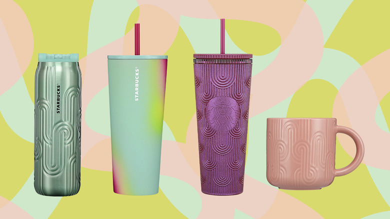 Starbucks new spring drinkware