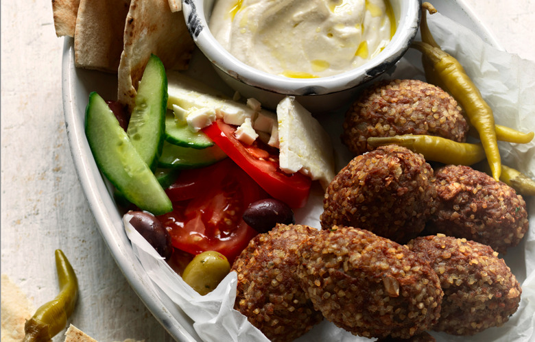 Lebanese Kibbeh With Lemon Tahini Recipe