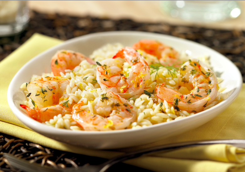 Lemon-Herb Gulf Shrimp With Dilled Orzo Recipe