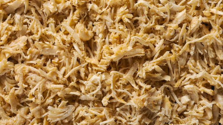 seasoned shredded chicken