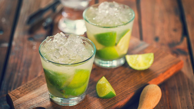 cocktails made with lime