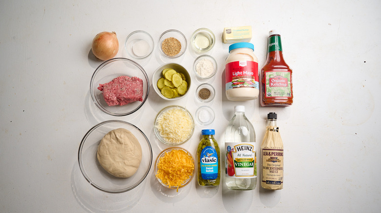 ingredients on a table