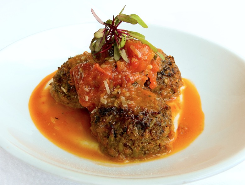 Lowcountry Vegetarian: Blossom's Golden Beet Meatballs Recipe