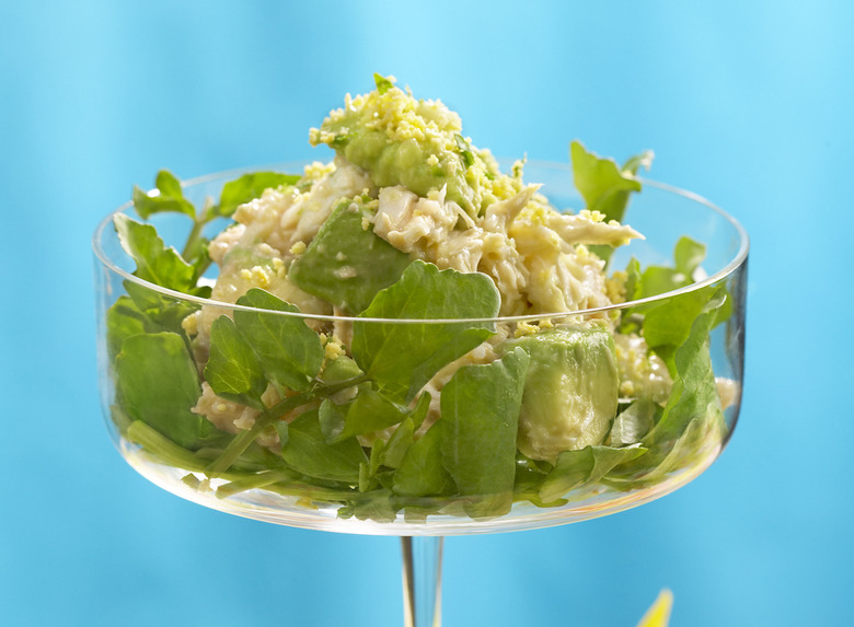 Mad Men Recipes: Crab and Avocado Mimosa