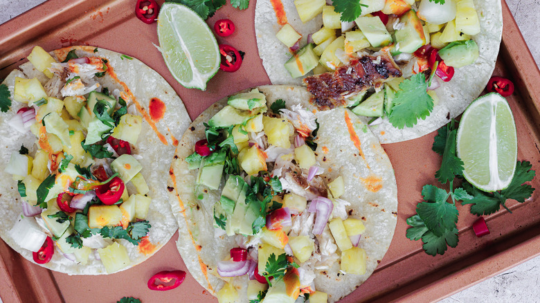 Mahi mahi tacos