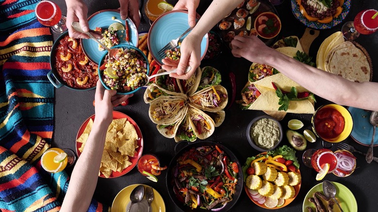 taco night with friends