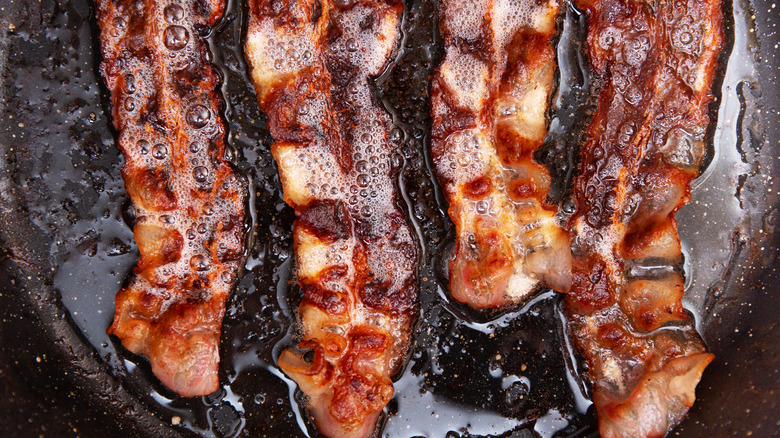 Cook your eggs in bacon fat for a next-level flavor experience