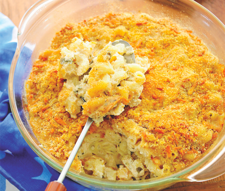 This dish is creamy in the middle, crunchy on top, and — most importantly — FULL of cheese!