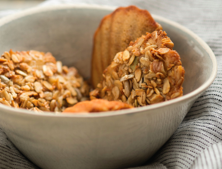 Maple Granola Madeleines Recipe