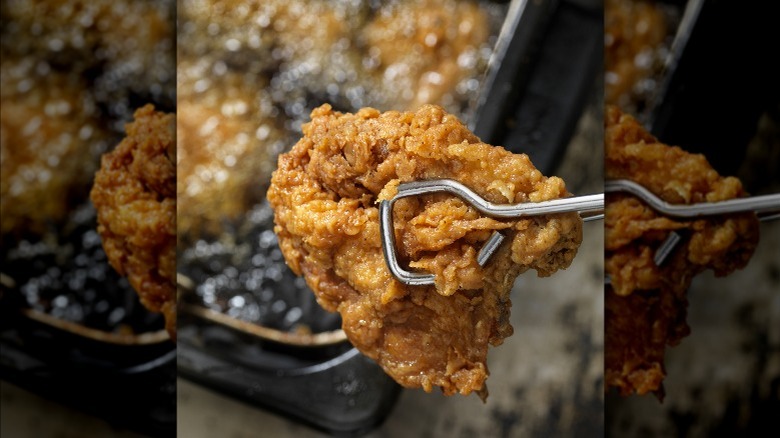 piece of fried chicken