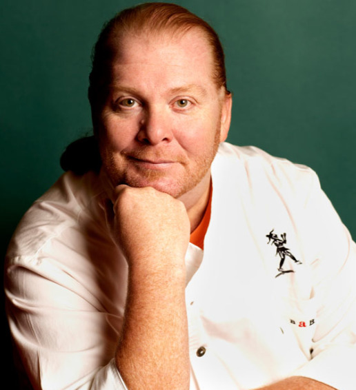 Mario Batali's hospitality group is promoting sustainability on Monday for Earth Day.