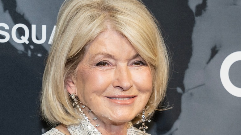 Closeup of Martha Stewart