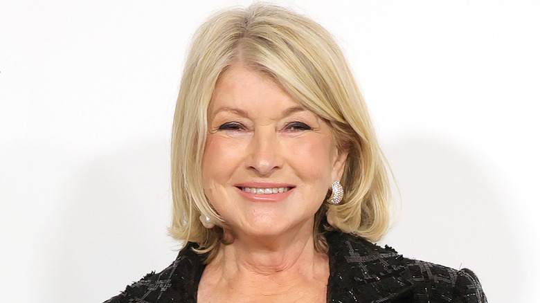 Closeup of Martha Stewart