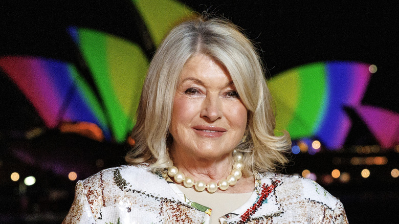 Martha Stewart smiling in Sydney, Australia