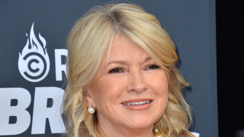 Martha Stewart smiling at an event