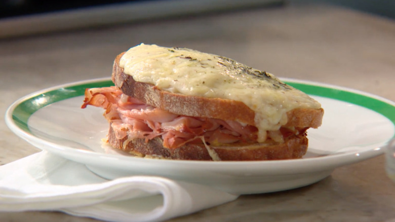 Martha Stewart's croque monsieur