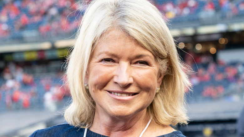 Martha Stewart smiling 