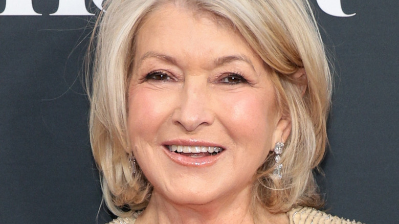 martha stewart smiling